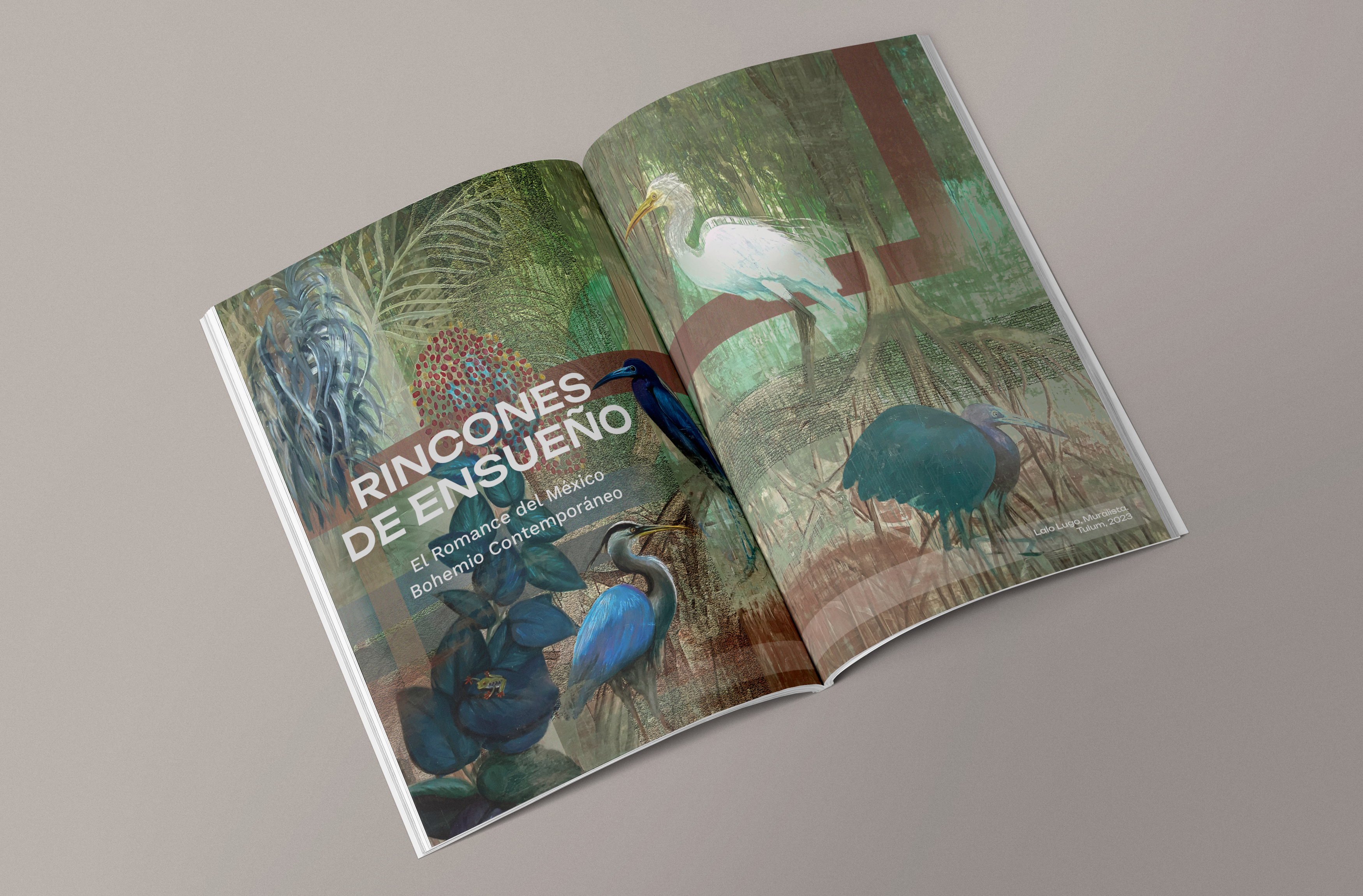 Bacab Magazine — Rincones de Ensueño spread
